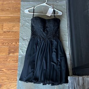 Clarisse black formal dress size 2
